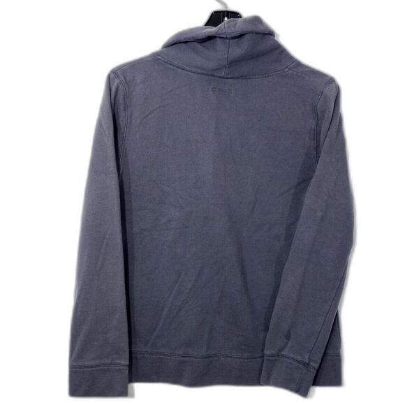 Merona Sweatshirt Size Medium Gray Button Up with Pockets #025 - Picture 7 of 7